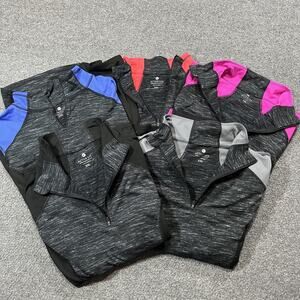 Active Life Pullover Lot of 5 Womens 2XL Zip Mock Neck Running Colorblock